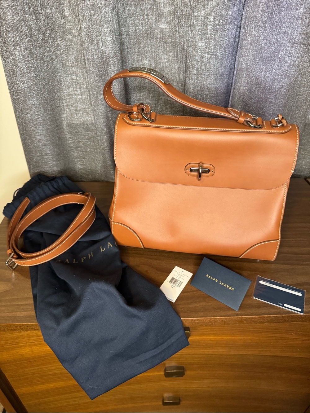 Ralph Lauren Collection Calfskin Tiffin 33